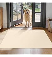 Washable Waffle 3x4 Entryway Rug: Non Slip Soft Bath Mats for Kitchen Floor Sink Laundry - Super ...