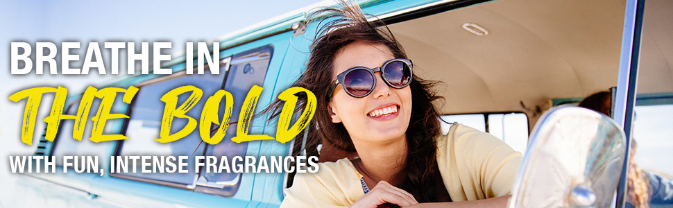 California Scents, breathe in the bold with fun intense fragrances
