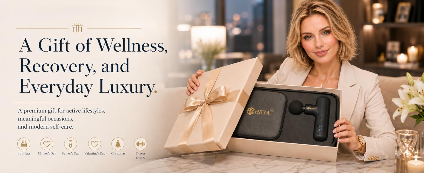 A Gift of Wellness, Recovery, and Everyday Luxury.