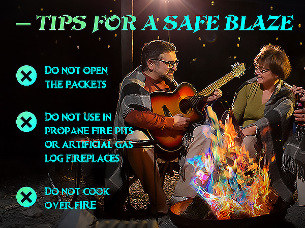 Fire Color Changing Packets
