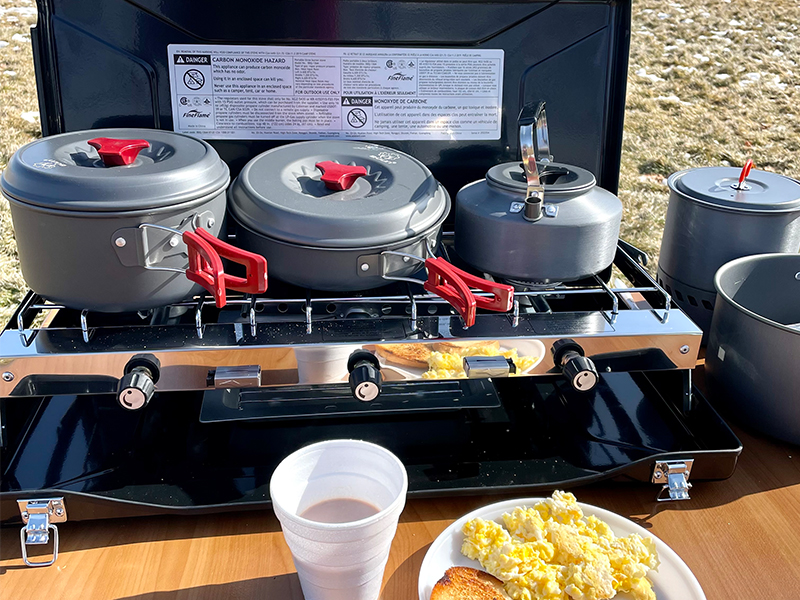 camping propane stove