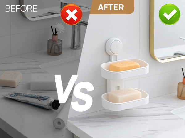 shower soap holder suction cup
