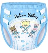 Littleforbig Soft Silky Underwear Comfortable Washable Reusable Adult Training Pants - Astro Babi...