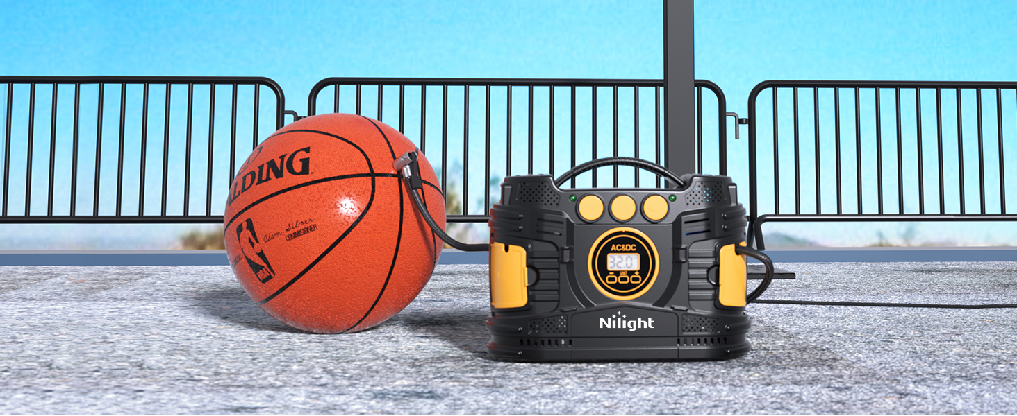AC/DC tire inflator