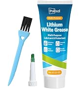 POLIXEL White Lithium Grease – Multi-Purpose Grease for Car Door, Hinges, Bearings, Gears, Slidin...