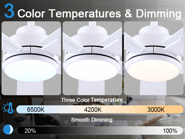3 Color Temperatures