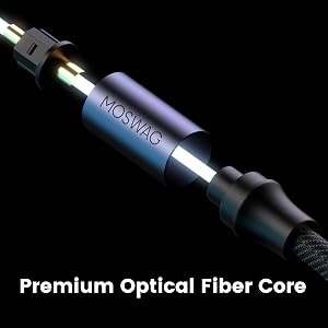 MOSWAG optical fiber audio cable