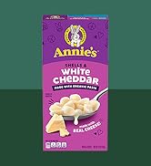 Annie's Shells and White Cheddar, Made with Organic Pasta and Real Cheese, 6 oz (Pack of 12)