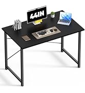 DUMOS 44 in Computer Desk for Home Office, Modern Study Work Table Simple Style for Bedroom, Writ...