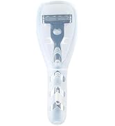 Portable Travel Razor Cover Case, Transparent Plastic Shaver Holder Protector Organizer, for Men'...