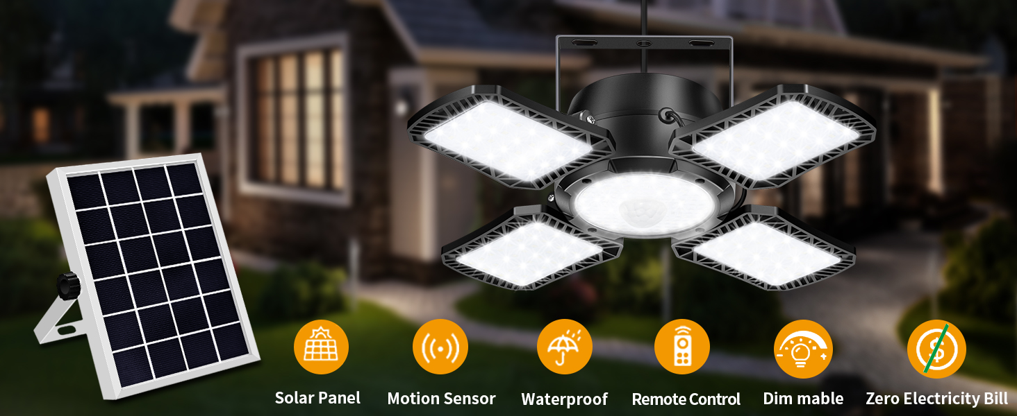 led shed light