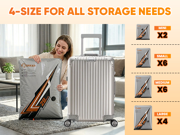 saker vacuum storage bags for clothes