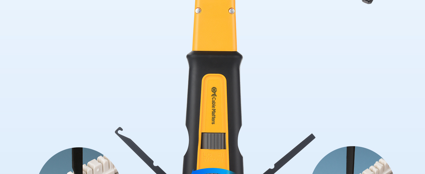Punch Down Tool with 110 & 66 Blade