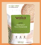 Waka Premium Instant Tea — Classic Concentrated Green Tea Powder — No Sugar Added & Unsweetened —...