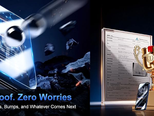 10X Shatterproof. Zero Worries