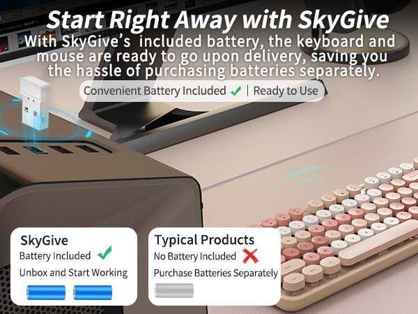 wireless mouse and keyboard