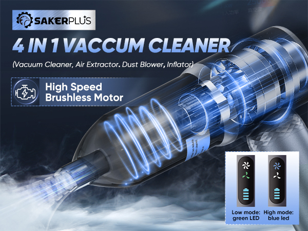 4 in 1 vaccum cleaner
