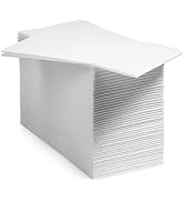 1000-Pack BloominGoods Disposable Bathroom Napkins | Linen-Feel Guest Towels | Cloth-Like Hand Ti...