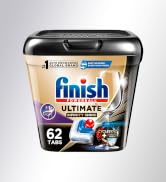 FINISH Ultimate Plus Infinity Shine Dishwasher Pods, 62 Count - Dishwasher Detergent Tablets with...