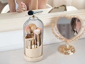 makeup brush holder