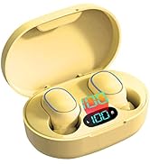 Acuvar Fully Wireless Bluetooth 5.0 Rechargeable iPX4 Water & Sweat Proof Earbud Headphones w Mic...