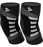 Nordic Lifting Elbow Compression Sleeves (1 Pair) - Support for Tendonitis Prevention & Recovery