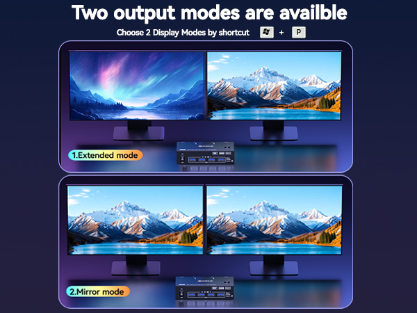 kvm 2 monitors 2 computers