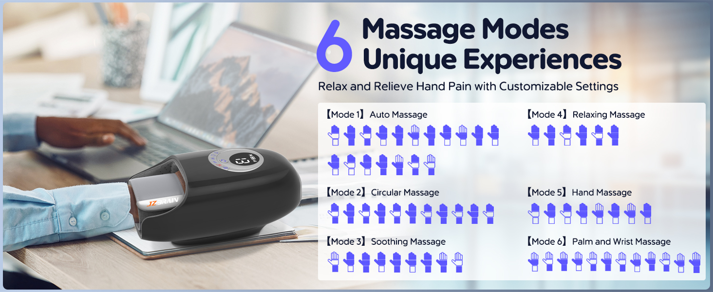 6 Massage Modes