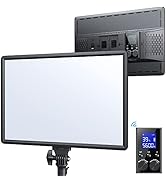 RALENO 45W Led Video Light,18'' Panel Lighting with 2.4G Remote, CRI 97+ Bi-Color 3200-5600K Dimm...