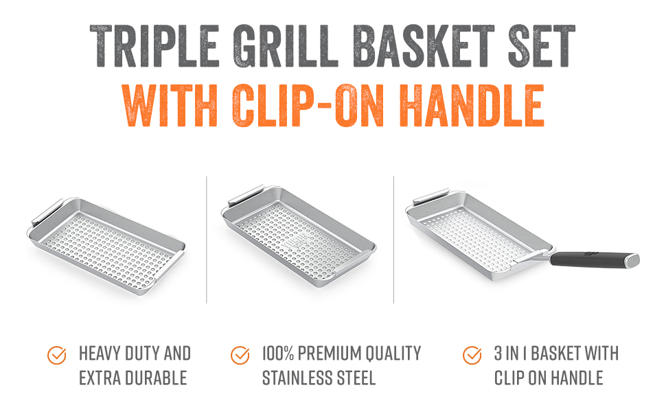 grilling baskets for outdoor grilling, grill basket for veggies, fish basket for grilling