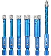 BRSCHNITT Diamond Drill Bit Hex Shank 1/4