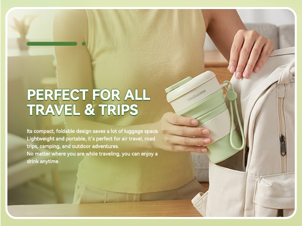 Collapsible Water Bottle for Travel