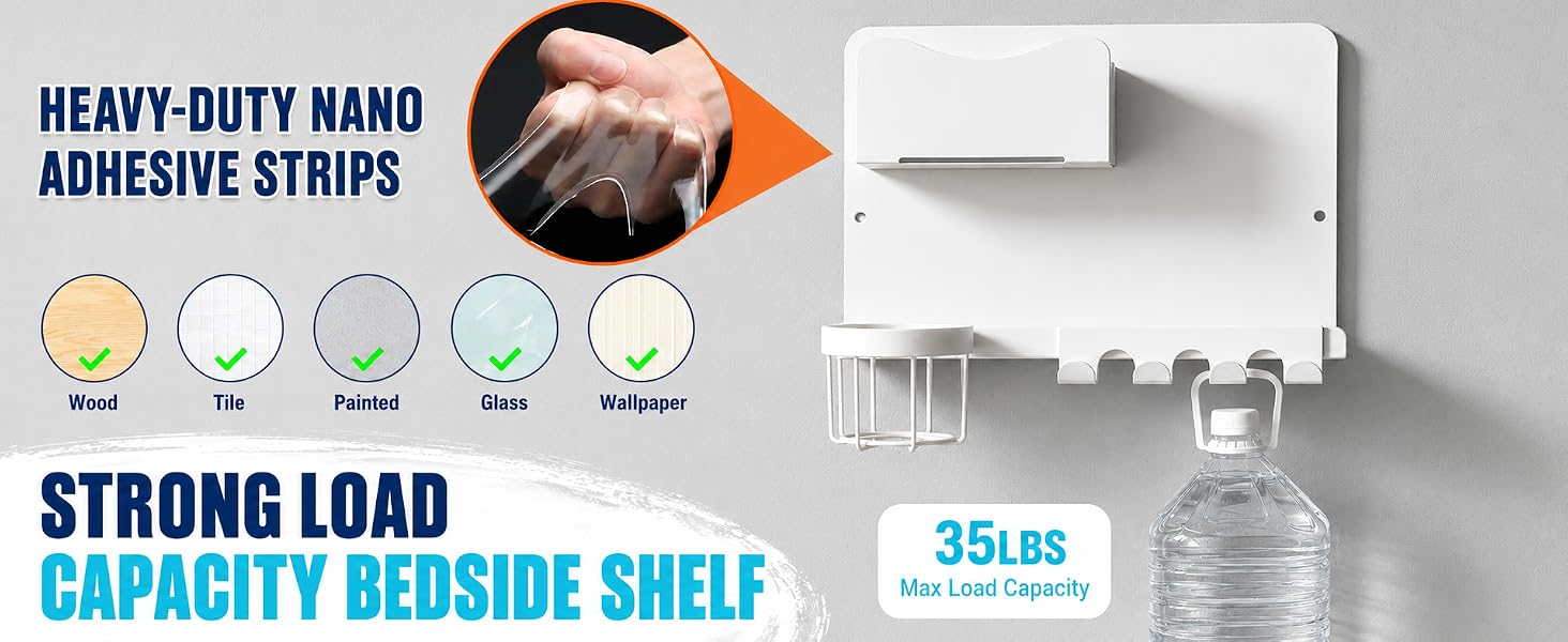 wall nightstand