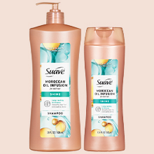 Suave Shampoo & Conditioner Moroccan Oil Infusion