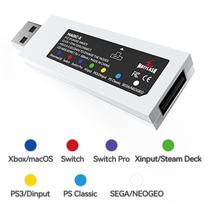 MAGIC-X Wireless USB Adapter for Xbox Switch Steam Deck Windows Raspberry pi macOS