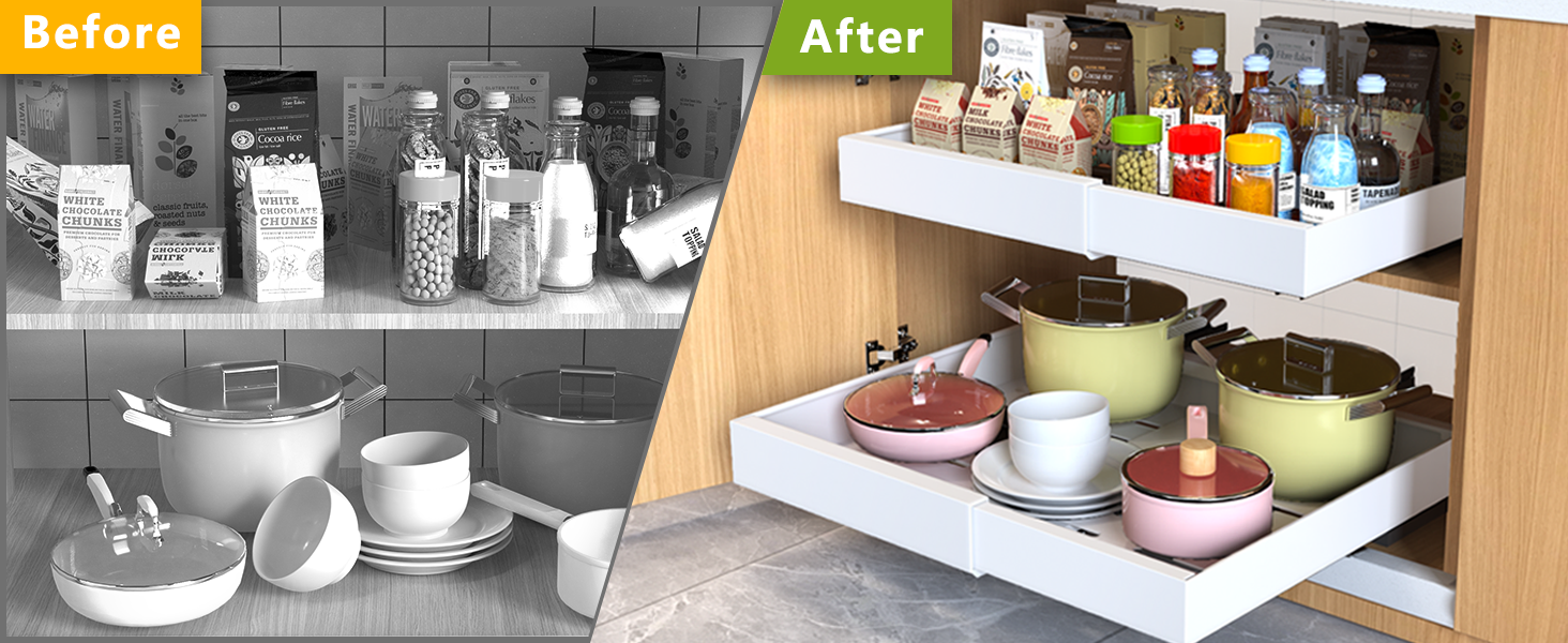 pull-out home organizers