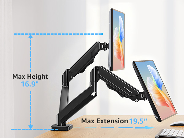 DUAL MONITOR MOUNT