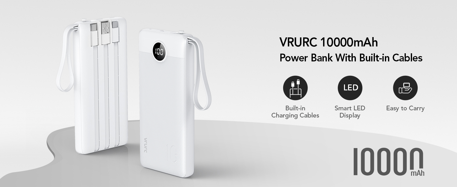Power bank lineup in four color