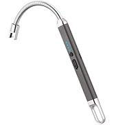 MEIRUBY Lighter Electric Candle Lighter Birthday Women's Day Gifts for Women Mom Wife Men, Long E...