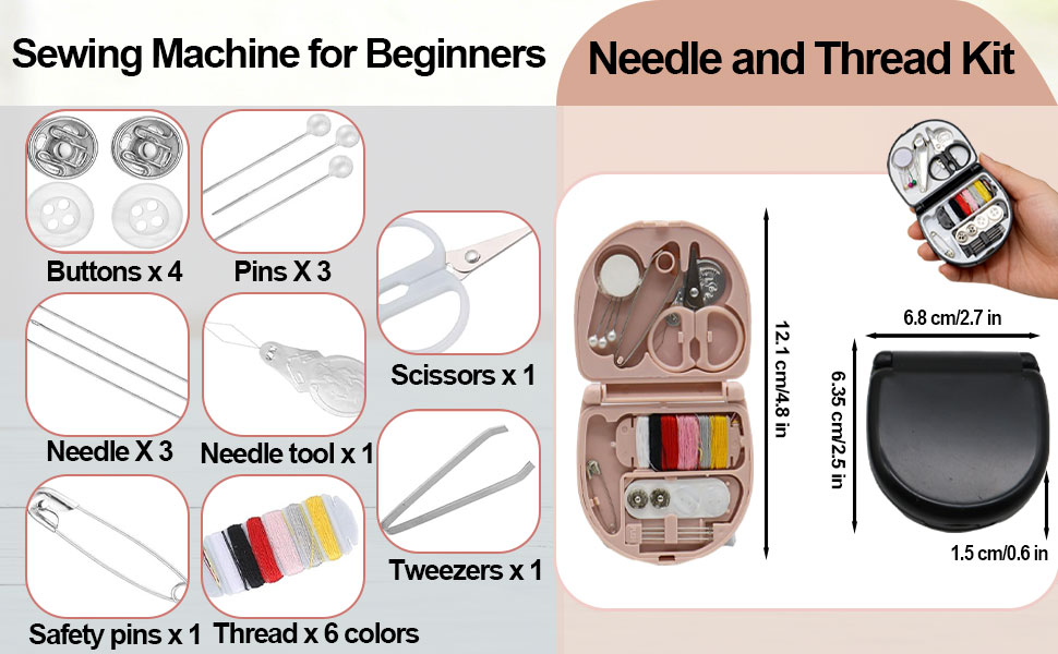 Portable Travel DIY Sewing Supplies