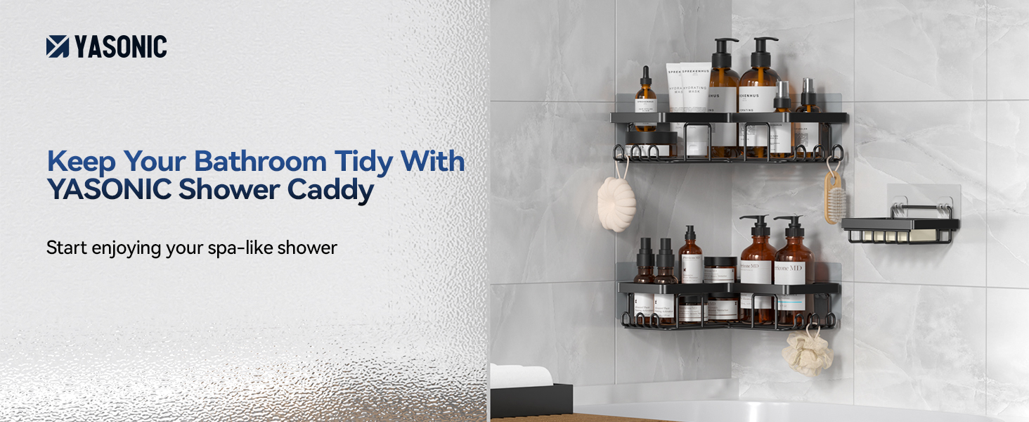 corner shower caddy