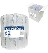 Innovative Haus 62 Count 4x8 Air Pillows for Filling Void in Package. Cushioning Stuffer for Ship...