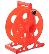 Homeon Wheels Cord Storage Reel with Handle Driven Easy to Use with Carrying Bag
