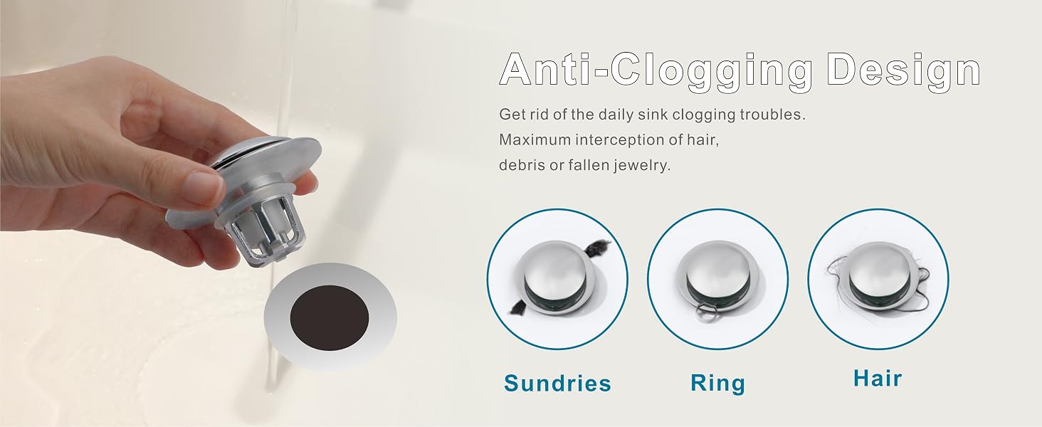 bathroom sink drain