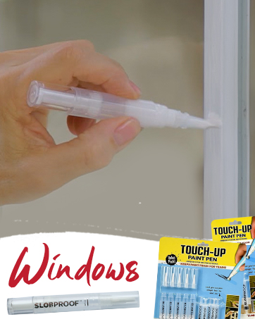 slobproof touch up paint pen refillable decorating pens using in windows