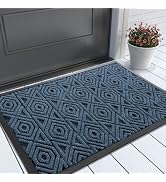 Yimobra Door Mat, Outdoor Indoor Entrance Welcome Mat, Heavy Entry Front Door Mat, Stain & Fade R...