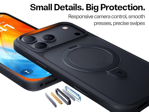 TORRAS for iPhone 18 pro case camera buttons