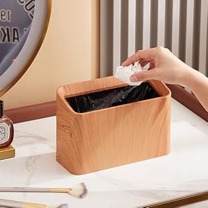 Elegant Mini Desktop Trash Can