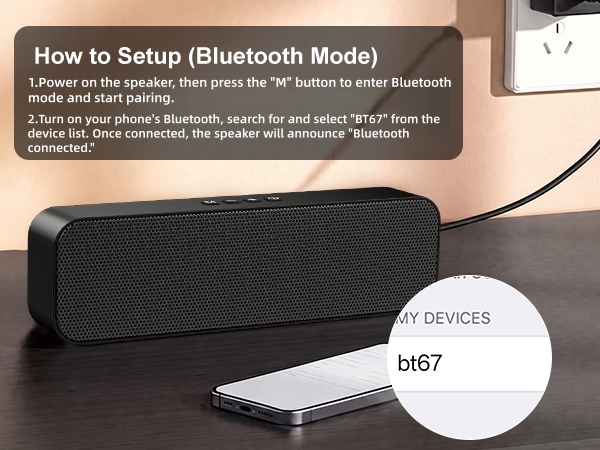 How to Setup (Bluetooth Mode)