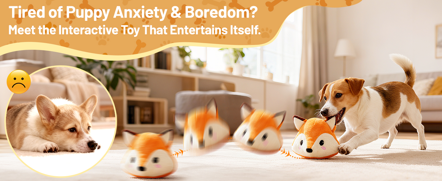 puppy toys fox
